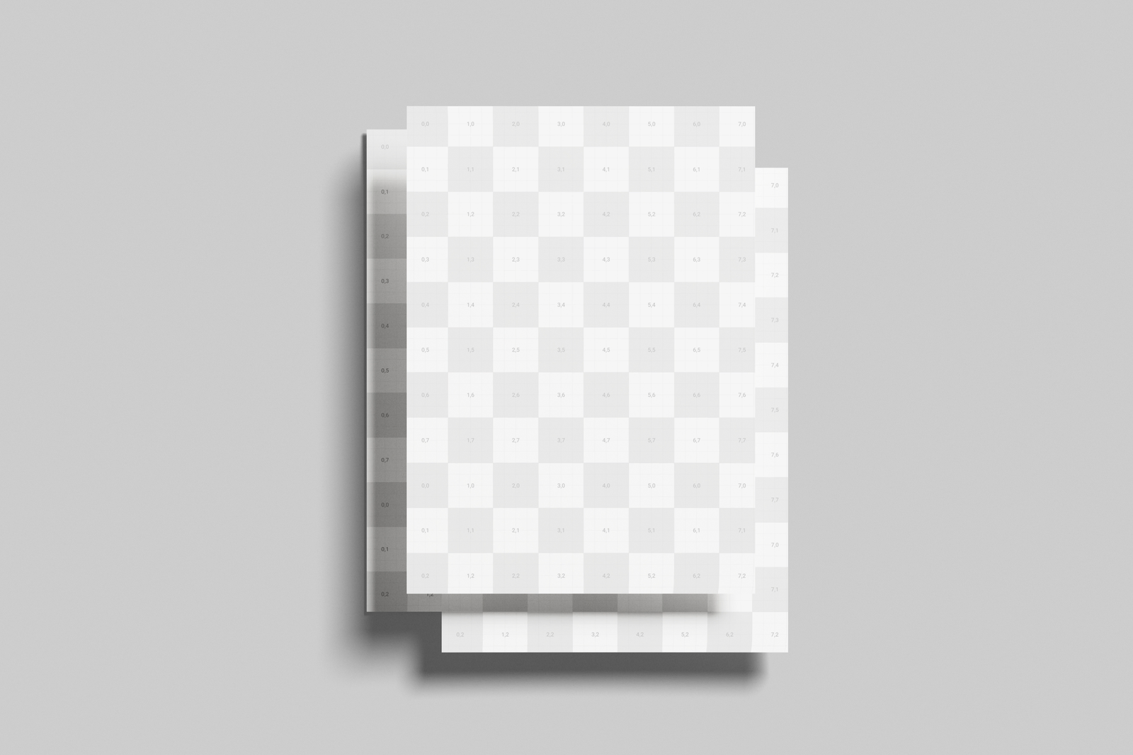 Free 5×7 Handbill Mockup On Minimal Background
