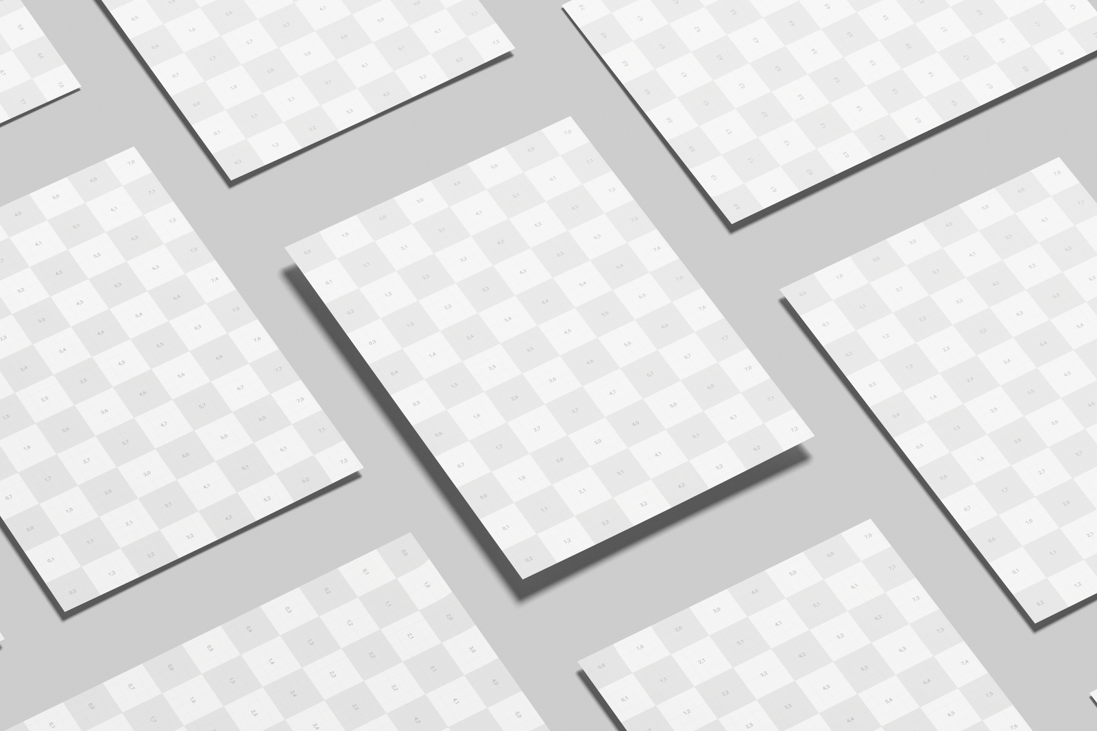 5×7 Leaflet Mockup