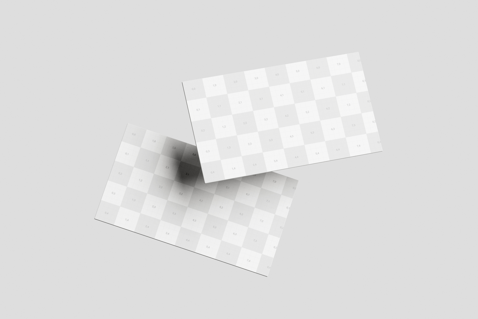 Free 3.5×2 Visiting Card Mockup