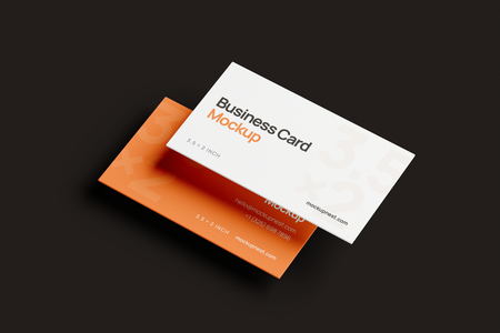 Free Visiting Card Mockup