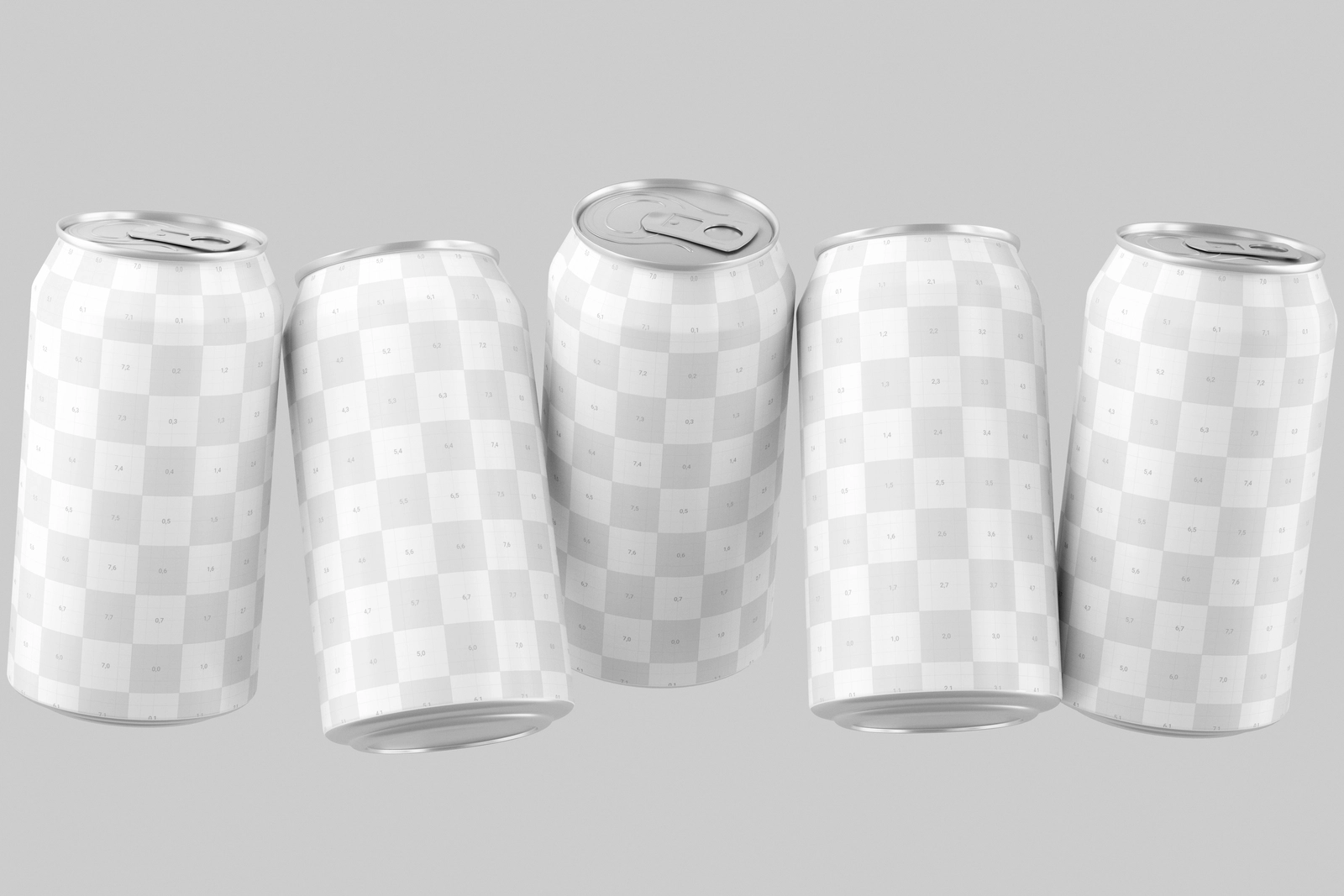 Free 330ml Soda Beer Drink Can Mockup