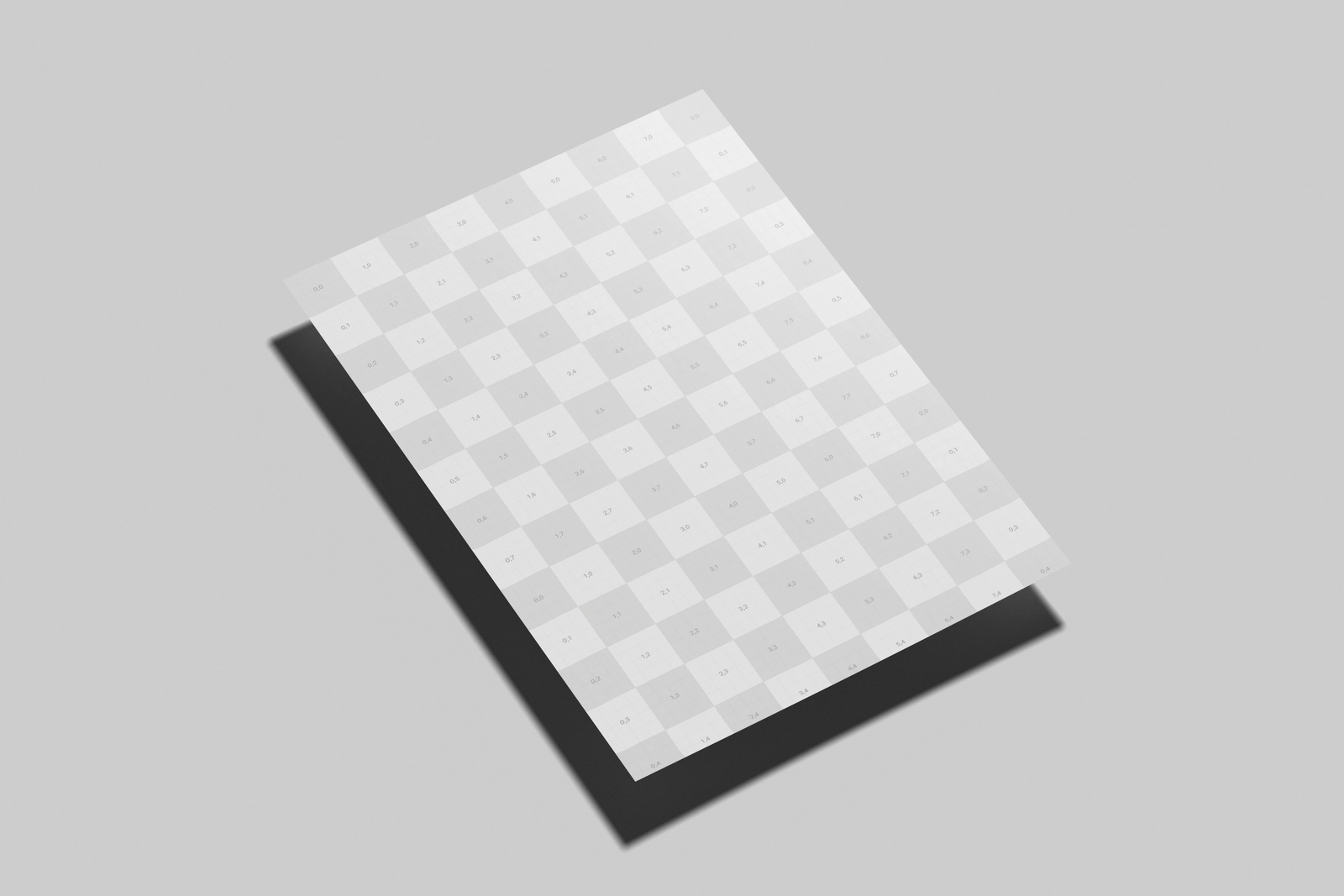Free A4 EU Flyer Poster Mockup