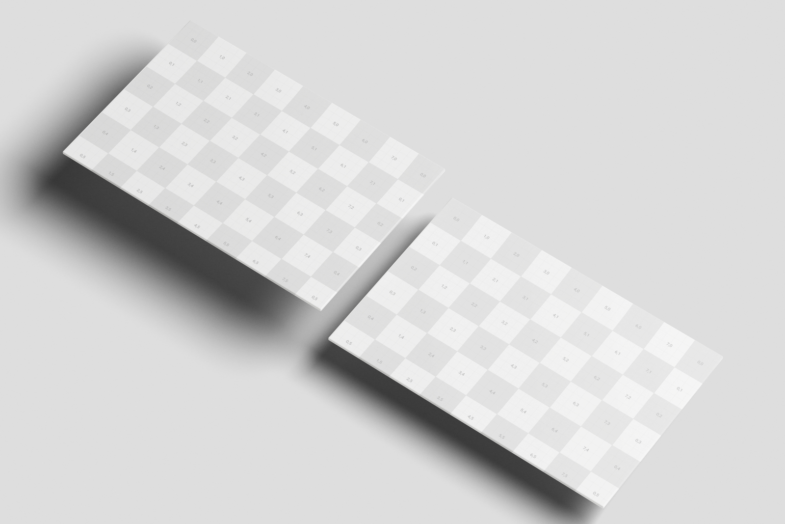 Free 85×55 Business Card Mockup On Flat Surface