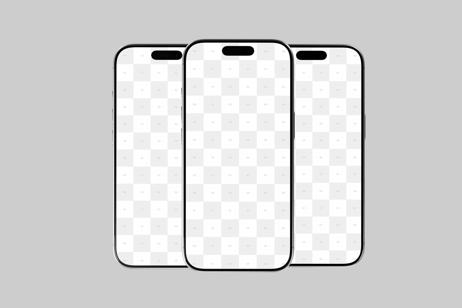 Free Silver iPhone 17 Pro Mockup On Minimal Background