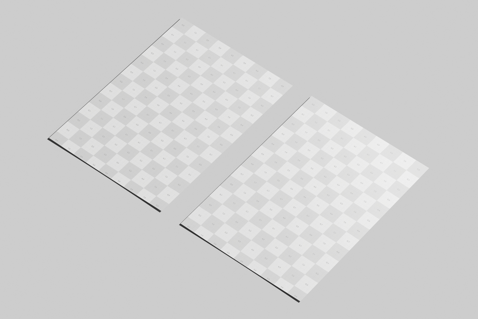 Free A4 EU Flyer Poster Mockup Single