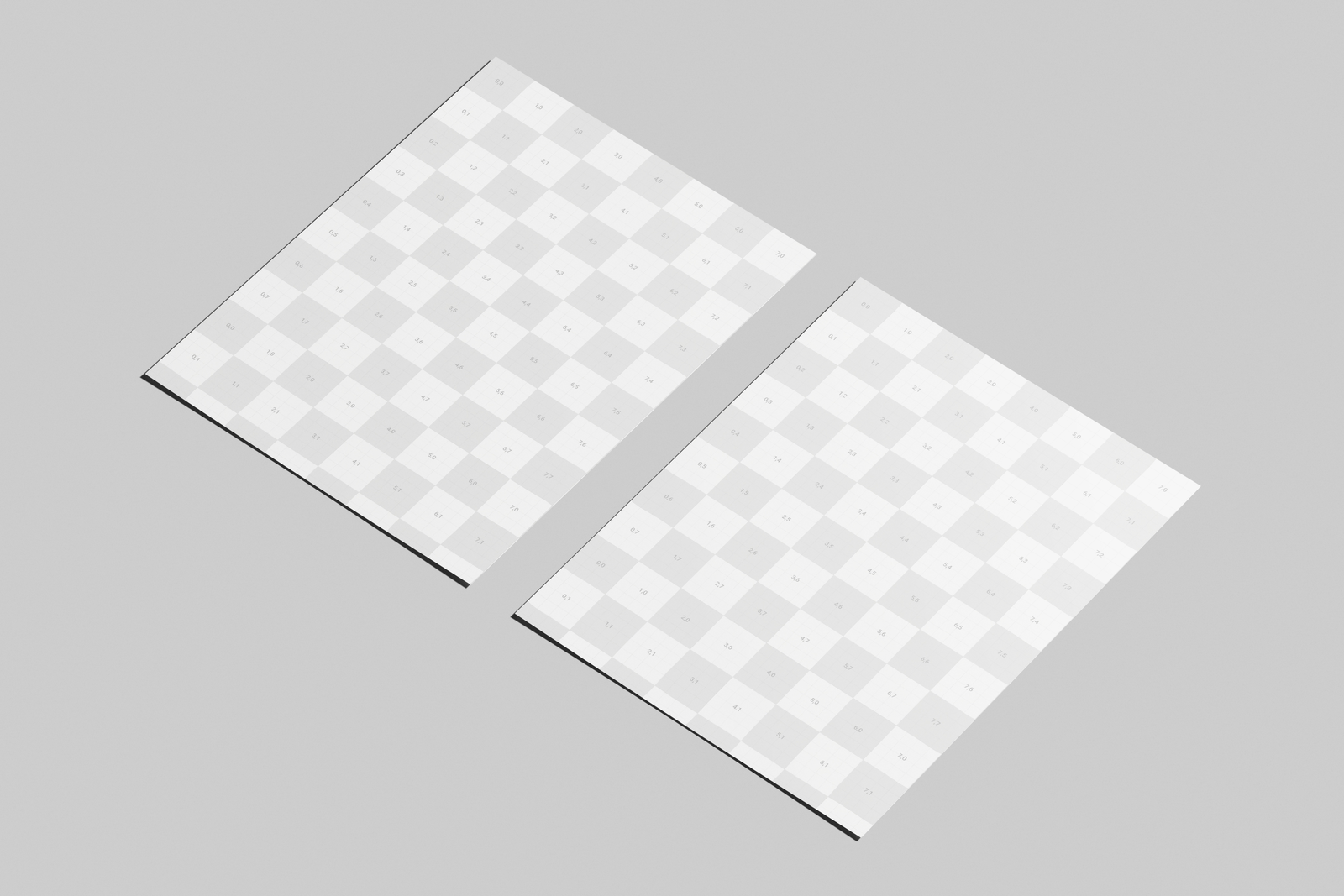 Free US Letter Flyer Poster Mockup Single