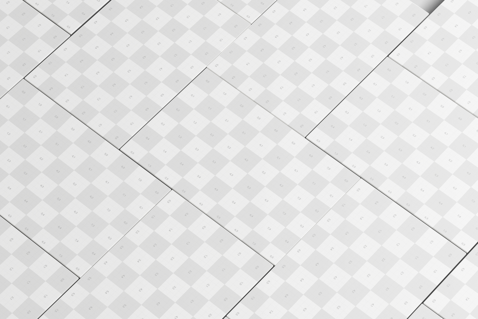 Free 85×55 Business Card Mockup Studio Top View