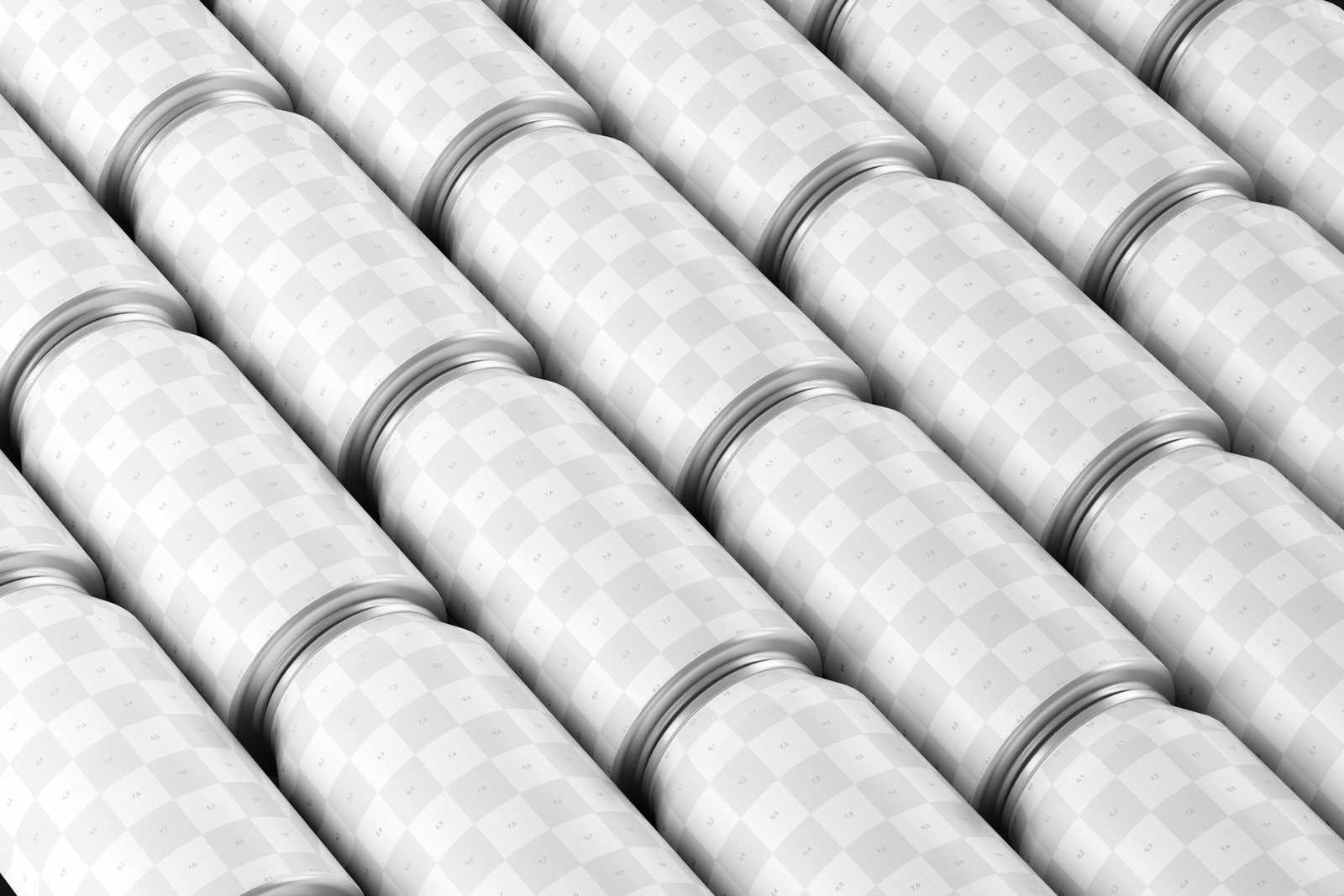 Free 330ml Soda Beer Drink Can Mockup On Tray