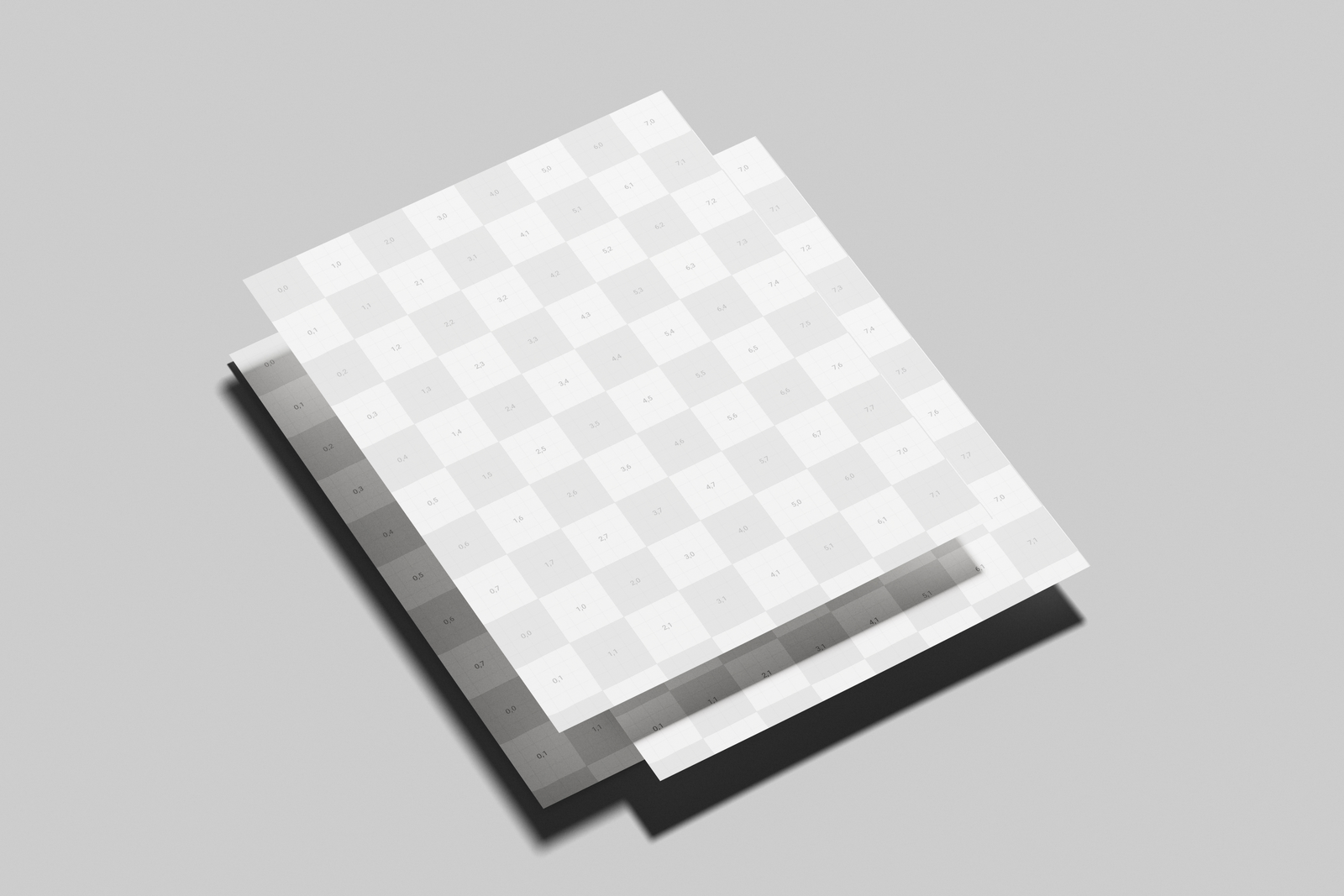 Free US Letter Flyer Poster Mockup Stack