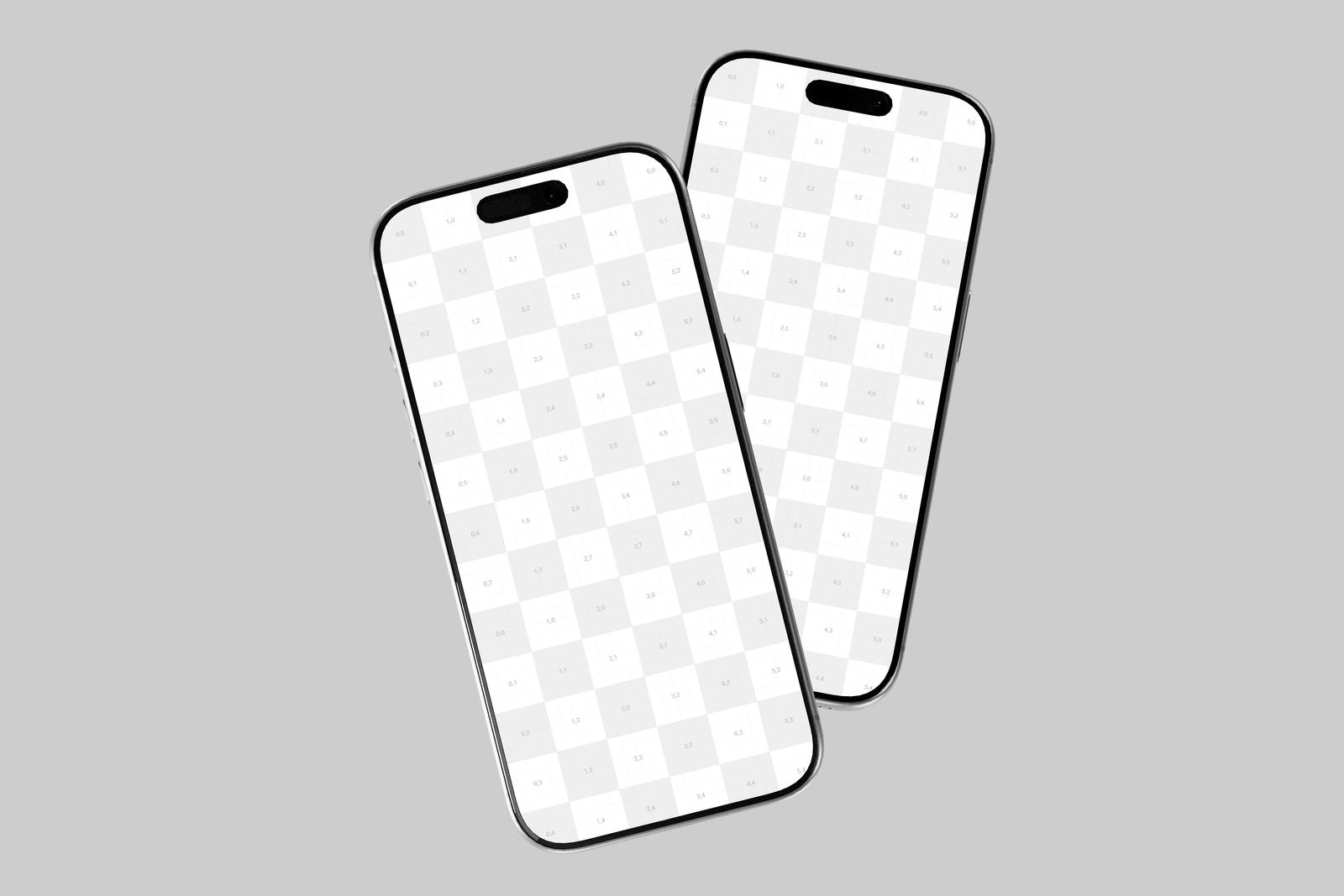 Free Silver iPhone 17 Pro Mockup Floating Single