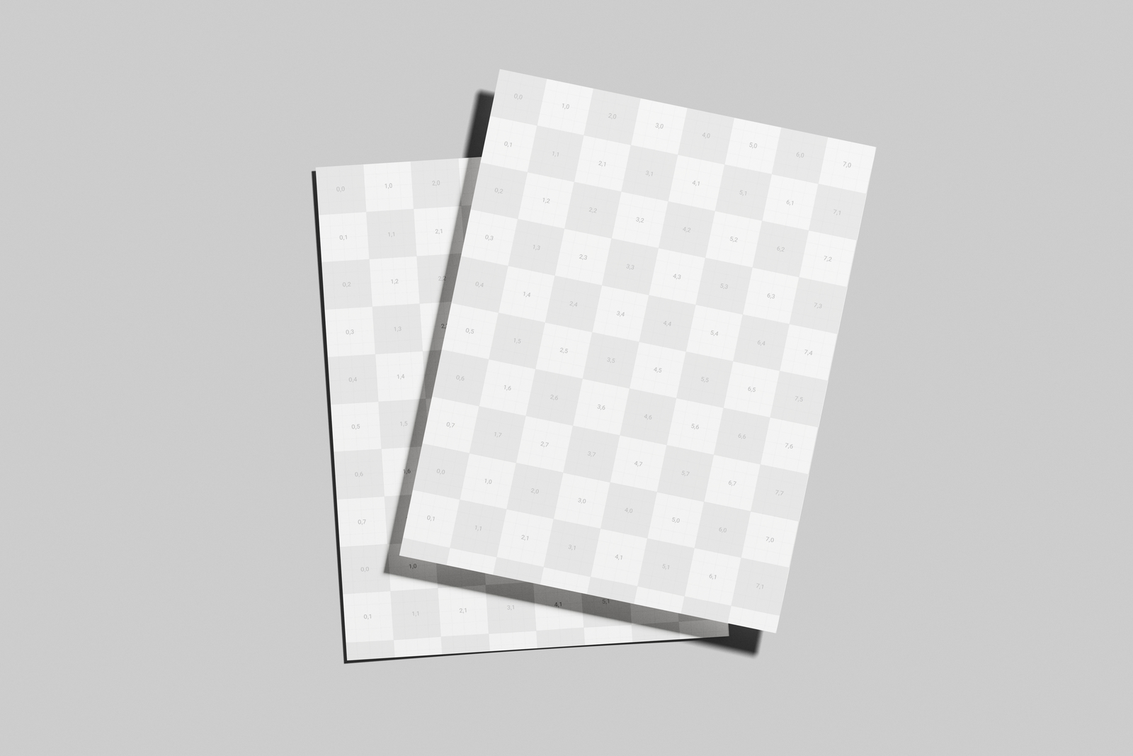 Free US Letter Flyer Poster Mockup Portrait