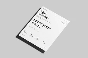 US Letter Flyer Poster Mockup
