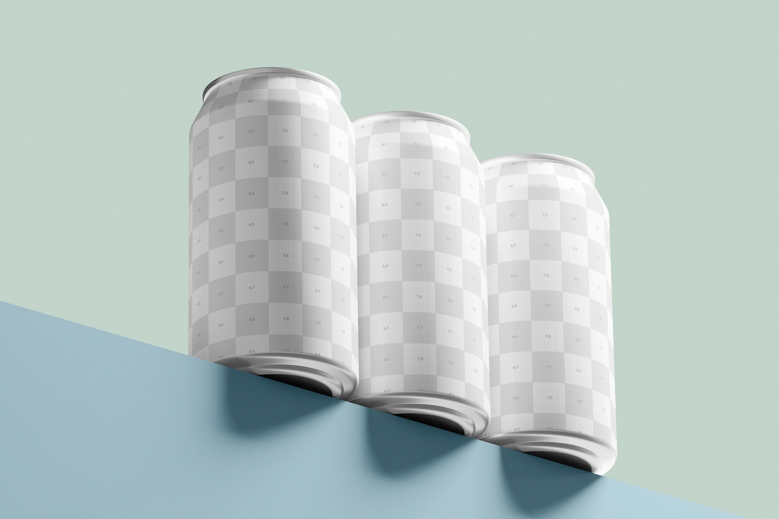 Free Soda Can Mockup