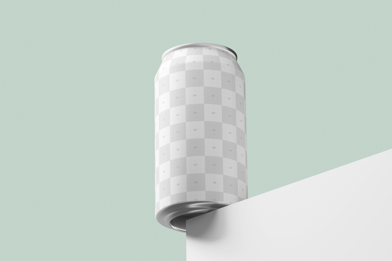 Beer Can Mockup