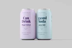 Free 330ml Soda Beer Drink Can Mockup Soft Even Light
