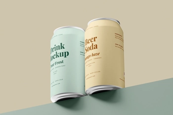 330ml Can Mockup