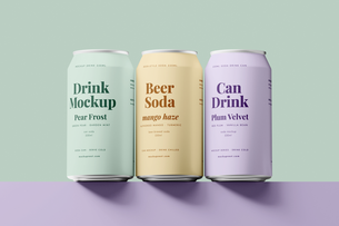Soda Can Mockup
