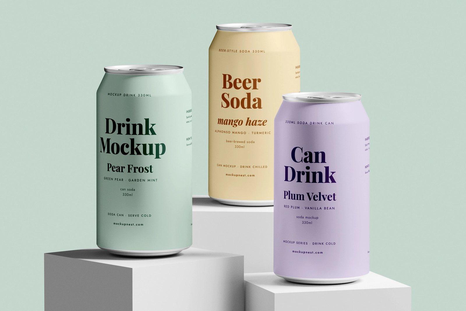 Drink Can Mockup