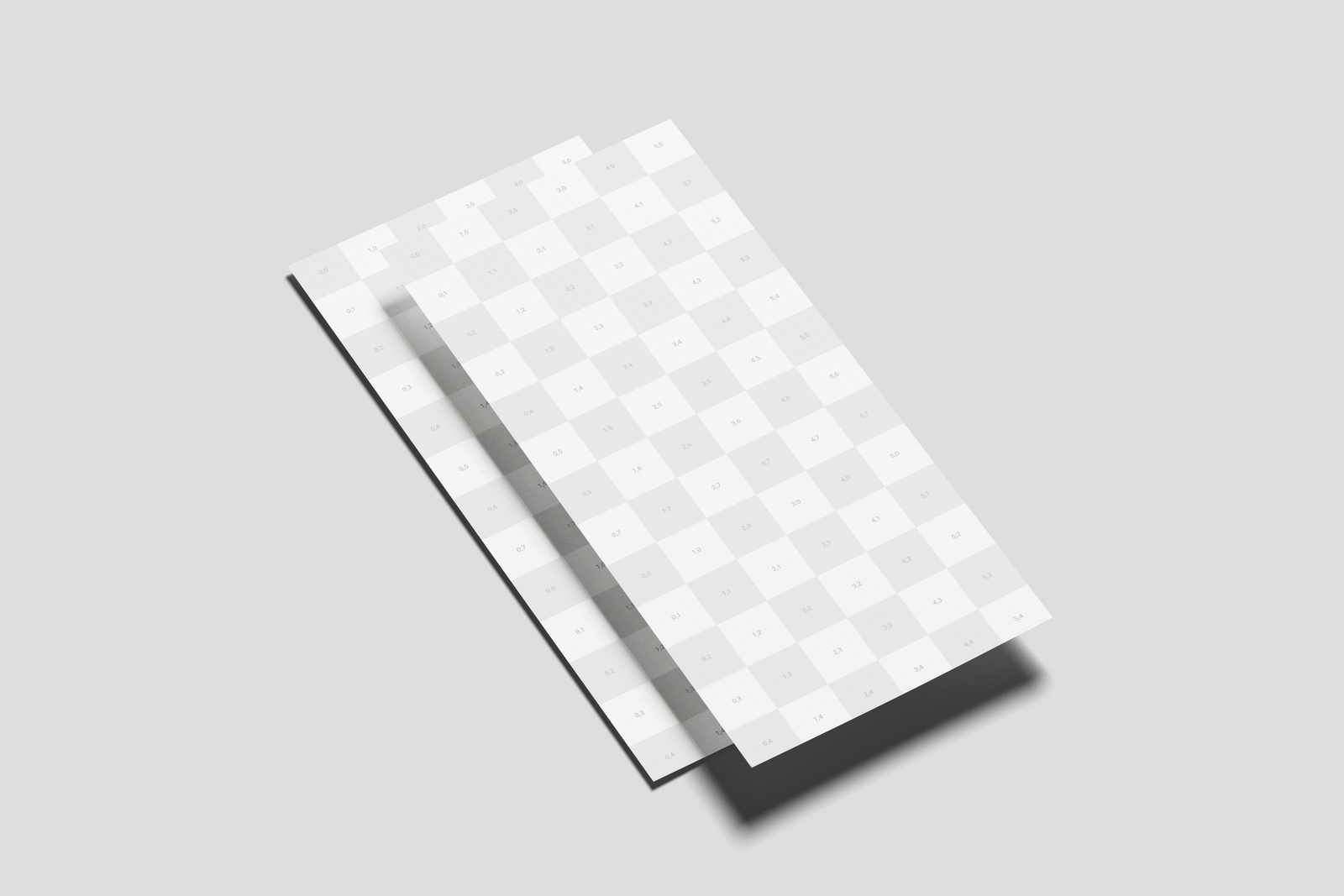 Free DL Flyer Mockup Angled Perspective