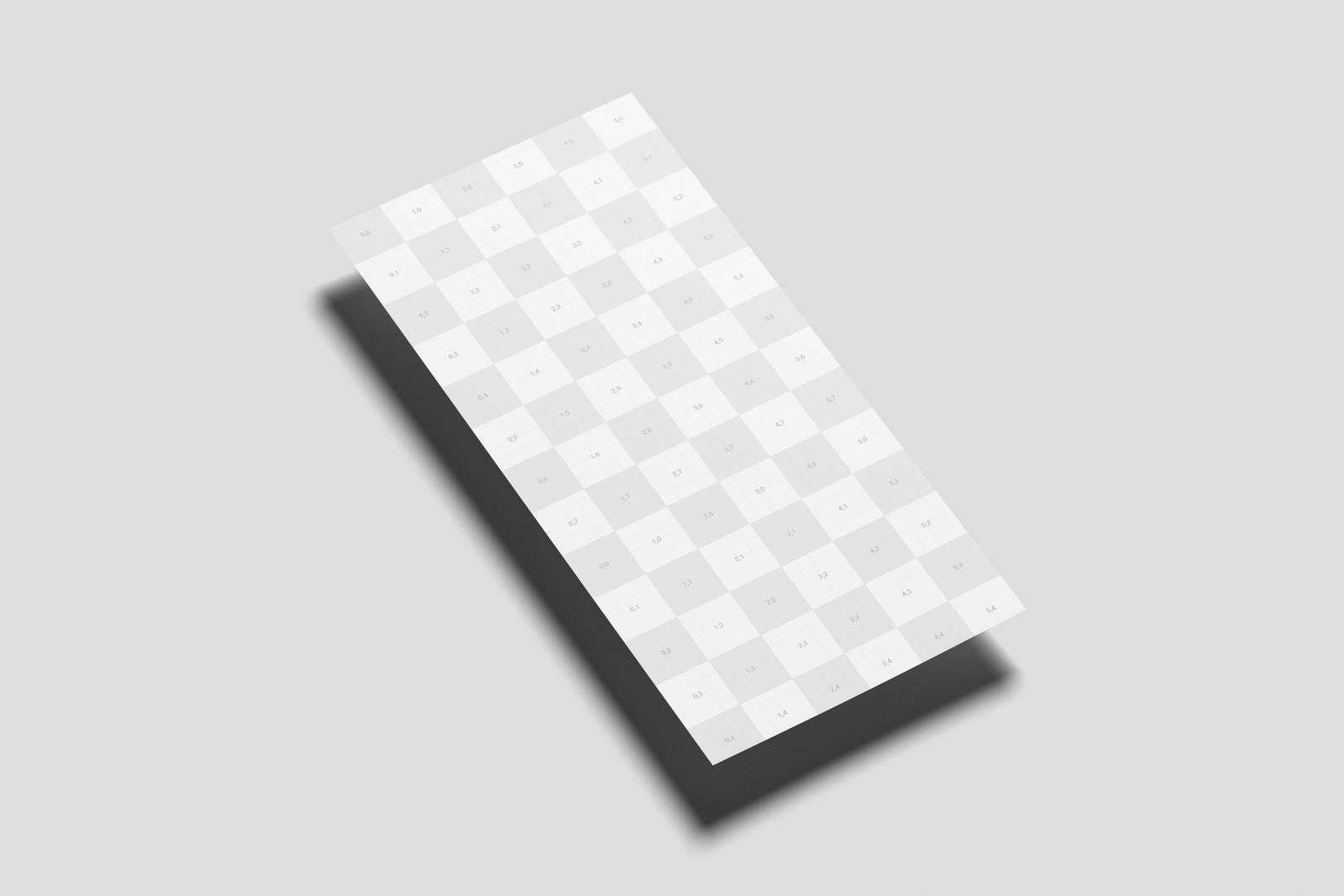 Free DL Handbill Mockup Angled Perspective