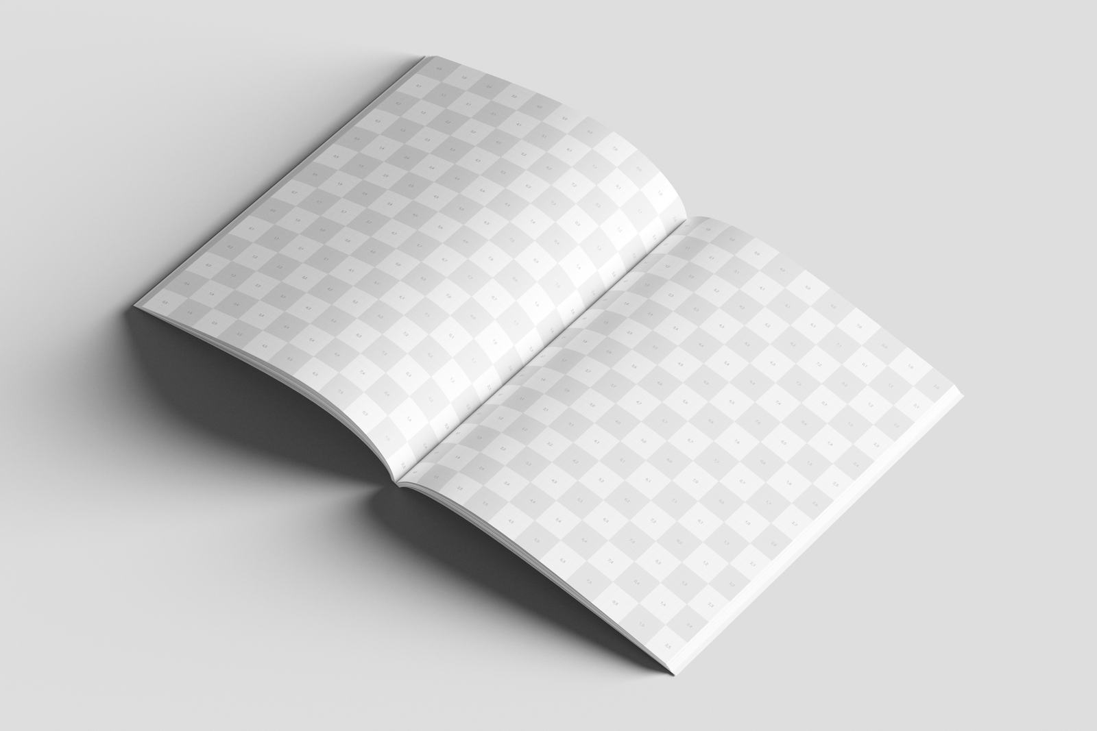 Free US Letter Modern Magazine Mockup