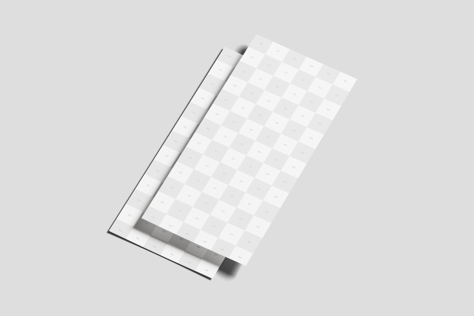 DL Pamphlet Mockup Angled View