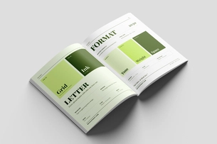 Free US Letter Publishing Magazine Mockup