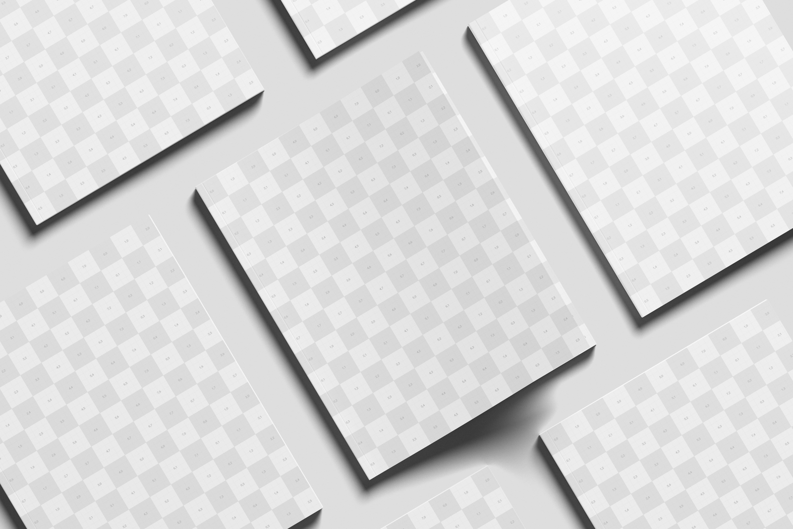 US Letter Professional Magazine Mockup