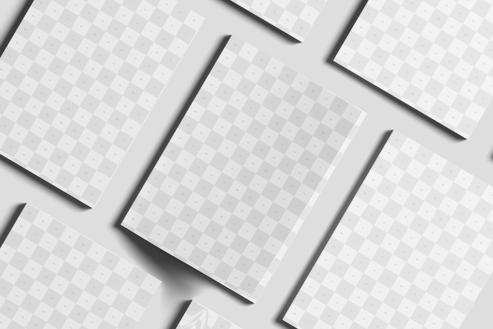 Free EU Magazine Mockup Minimal Background