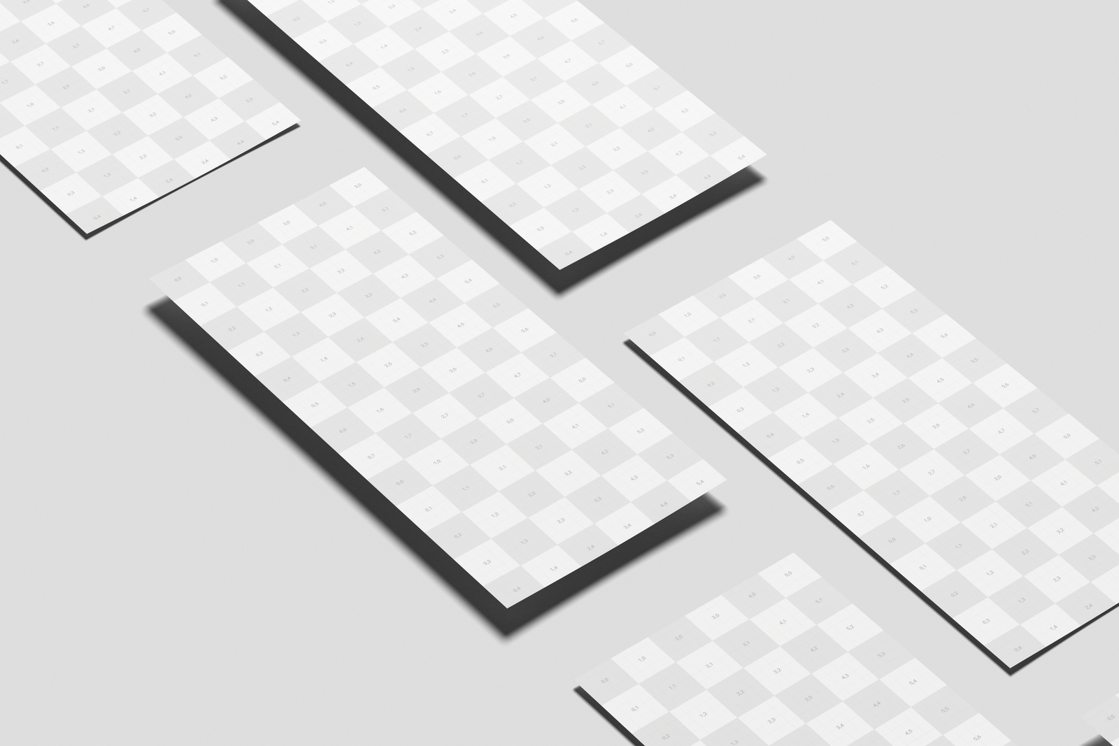 DL Flyer Mockup On Surface