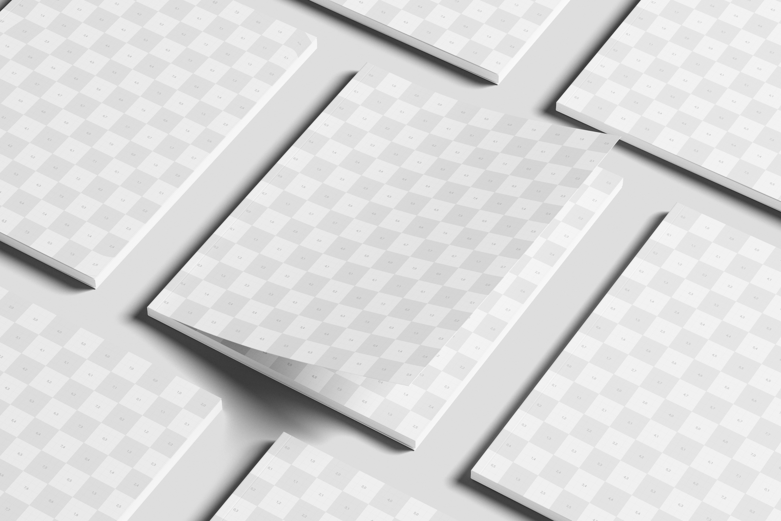US Letter Publishing Magazine Mockup