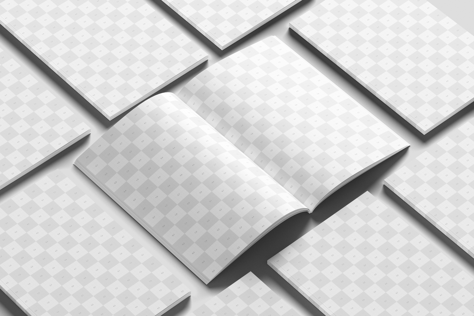 Tabloid Publishing Magazine Mockup