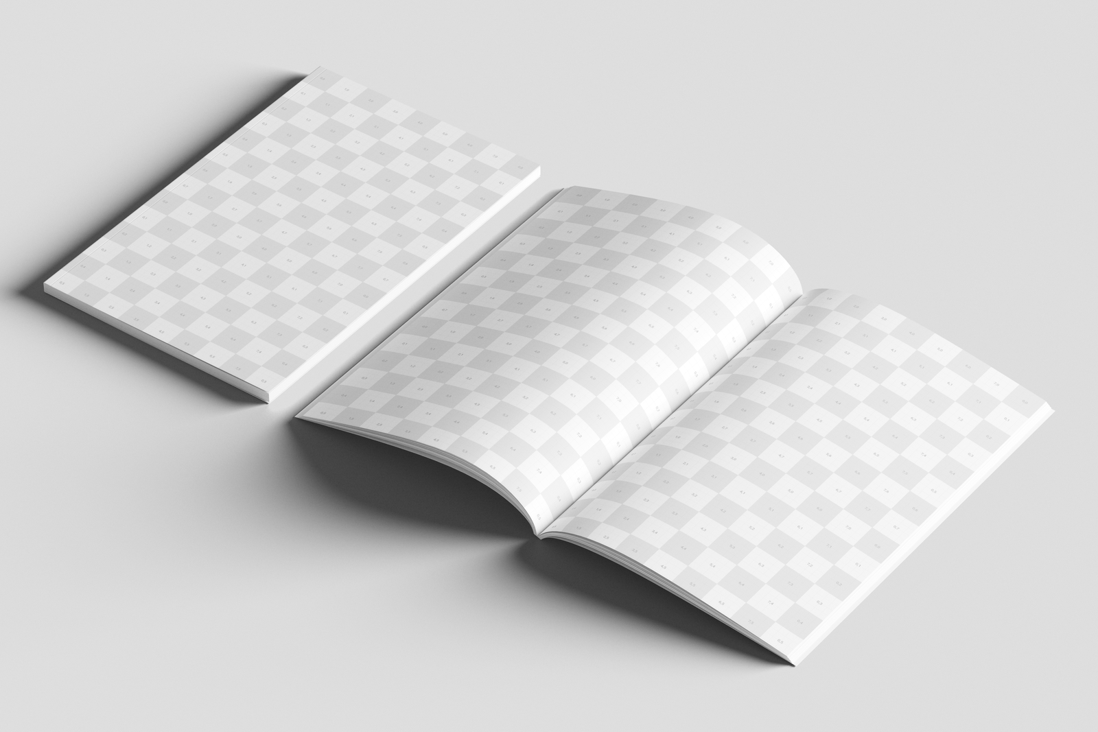 Free Tabloid Editorial Magazine Mockup