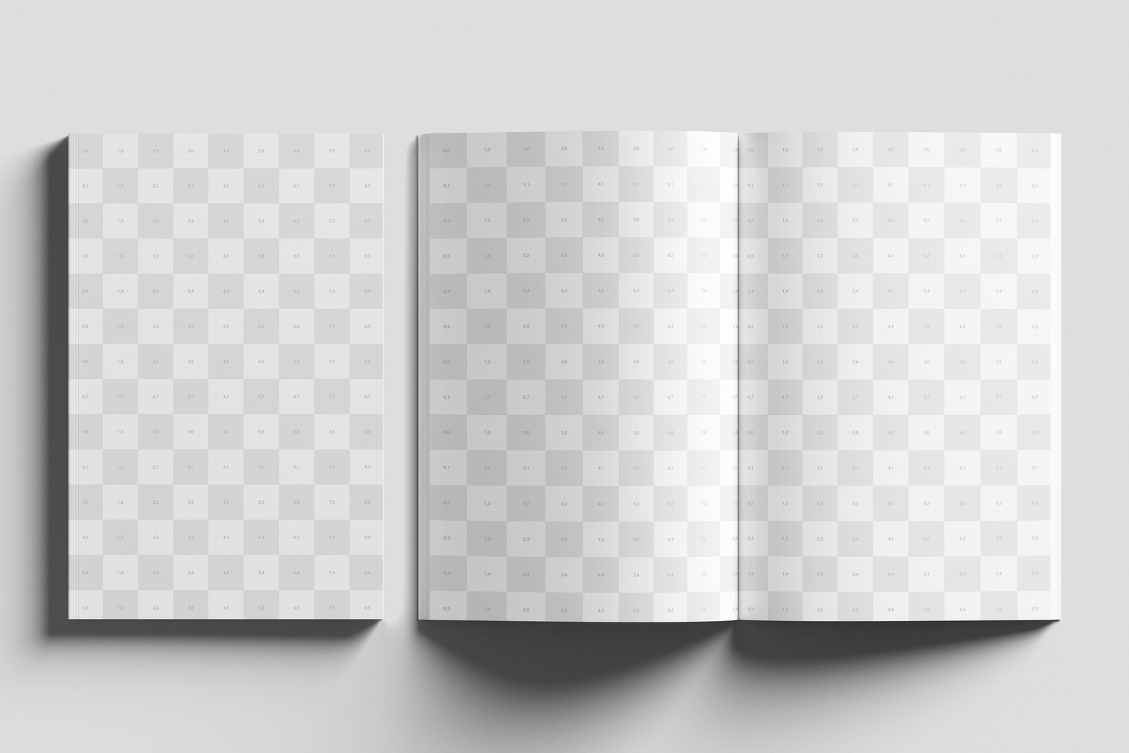 Tabloid Editorial Magazine Mockup