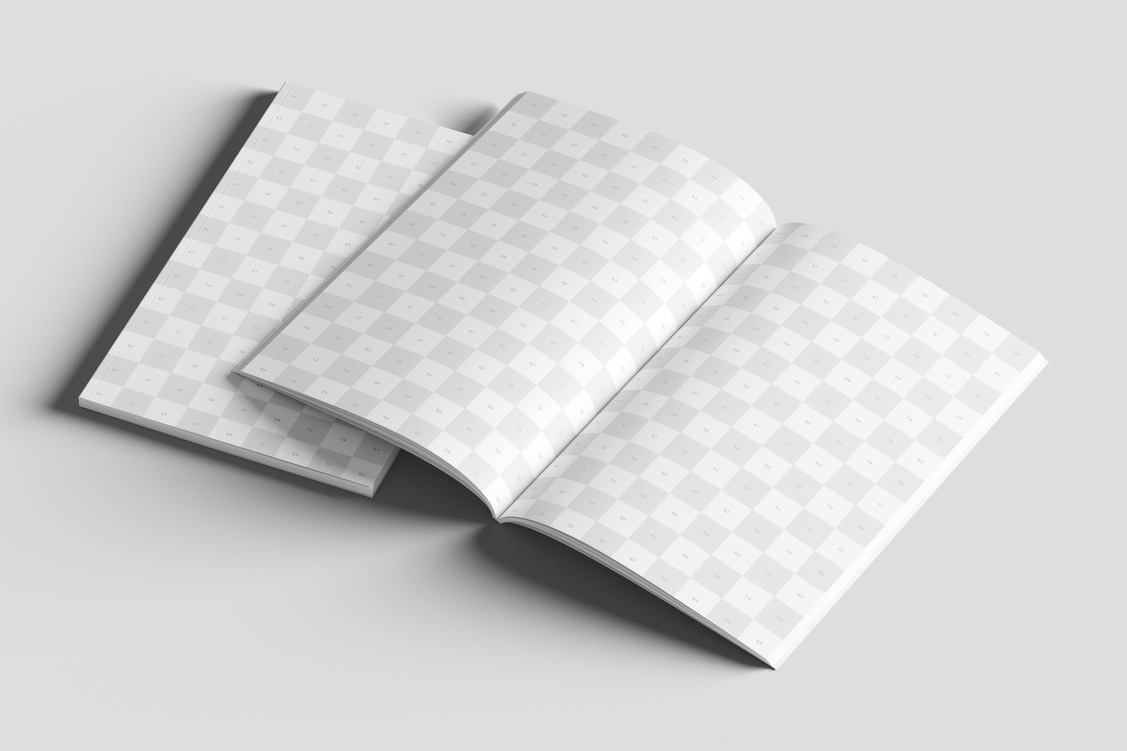 Free 11×17 Editorial Magazine Mockup Open Spread