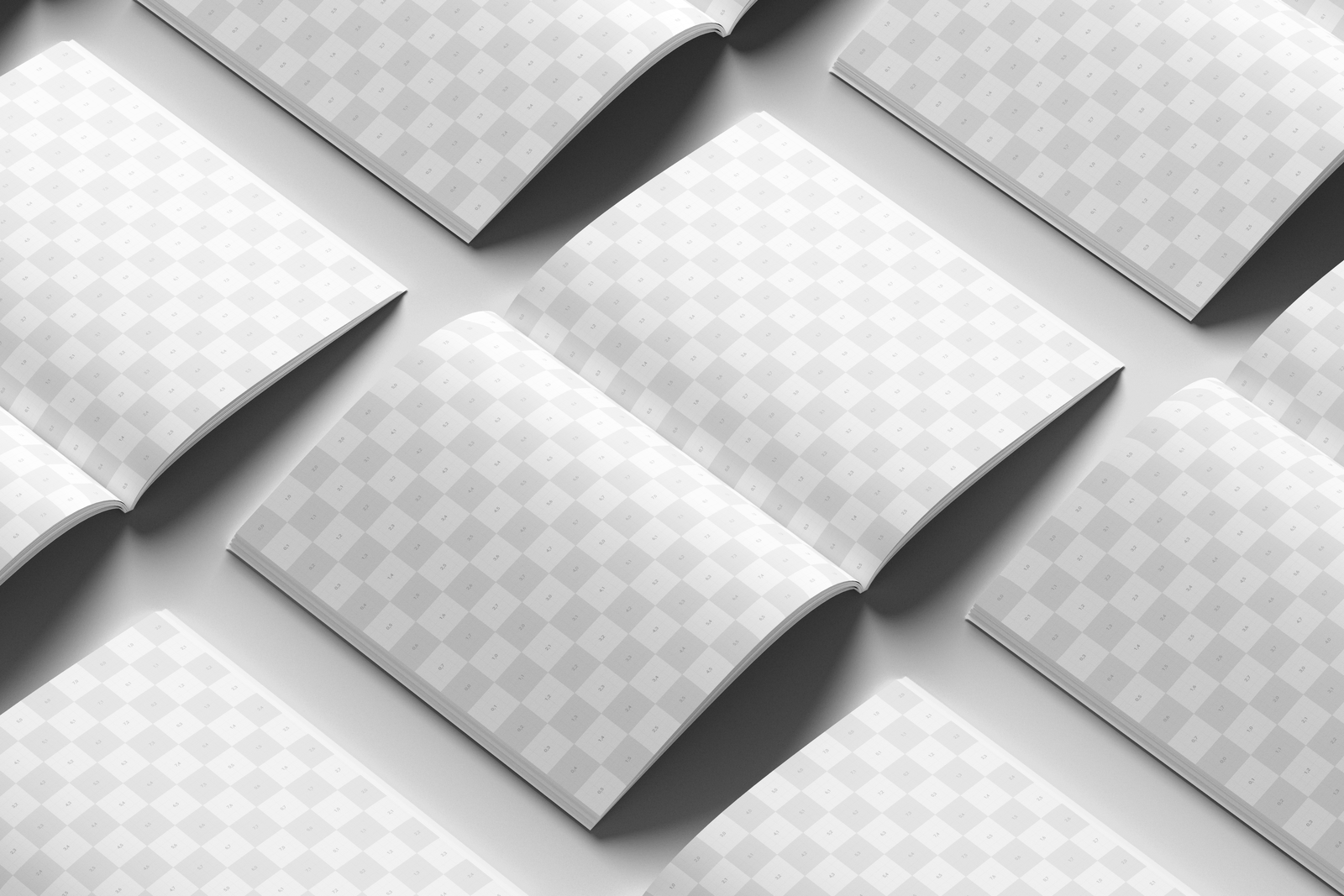 Free US Letter Print Magazine Mockup