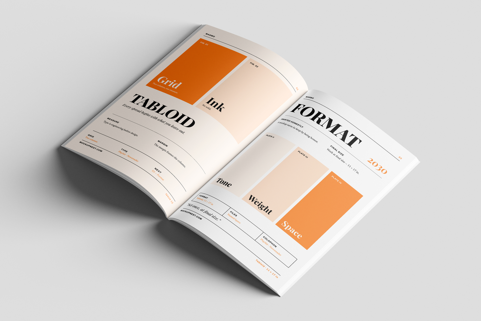Free 11×17 Print Magazine Mockup