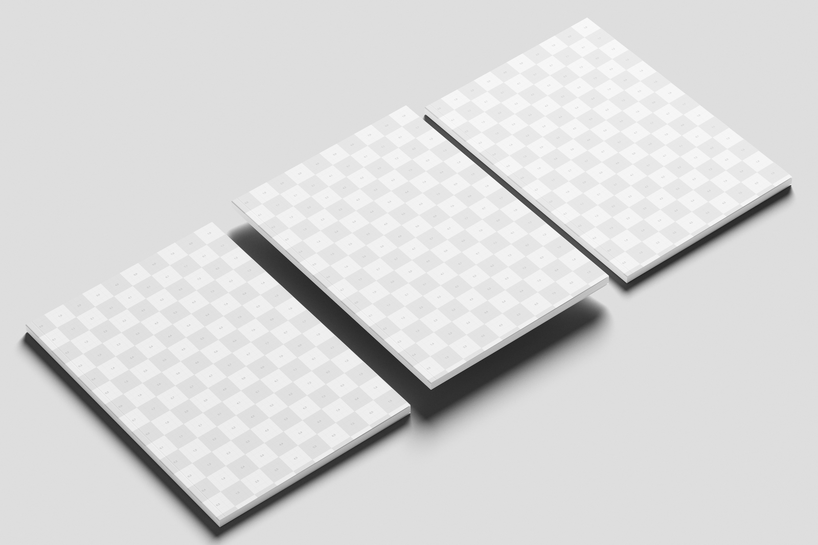EU Magazine Mockup Angled Perspective