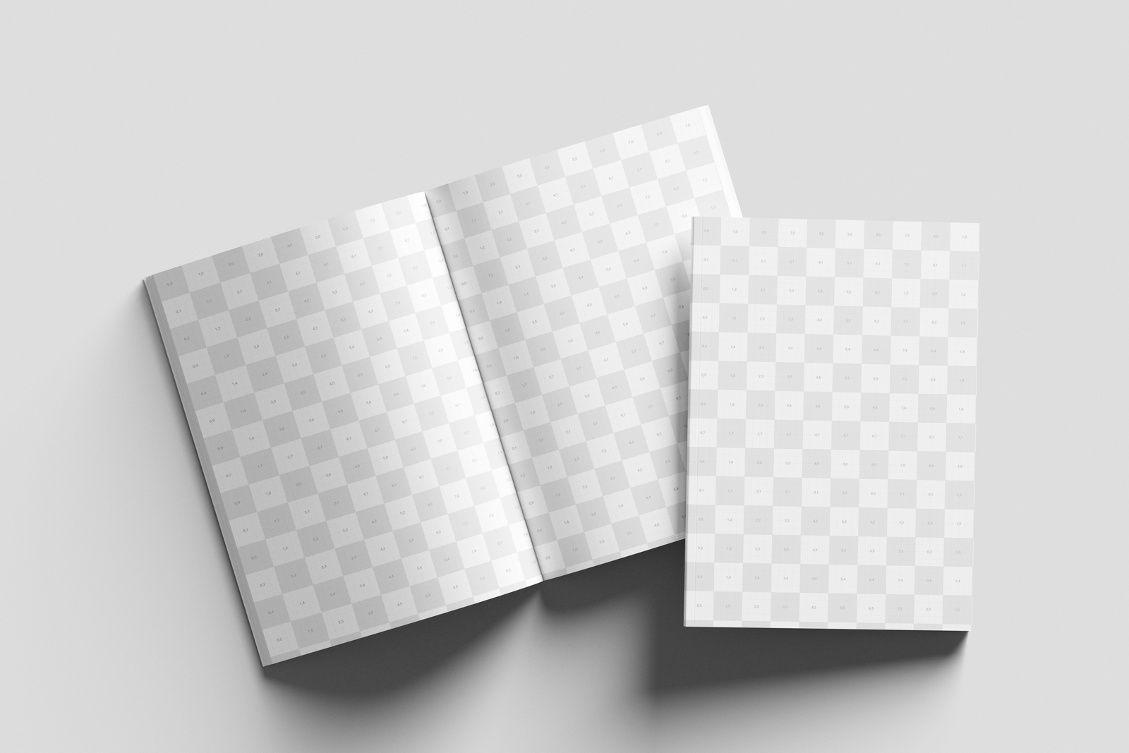 Free EU Magazine Mockup Clean Background