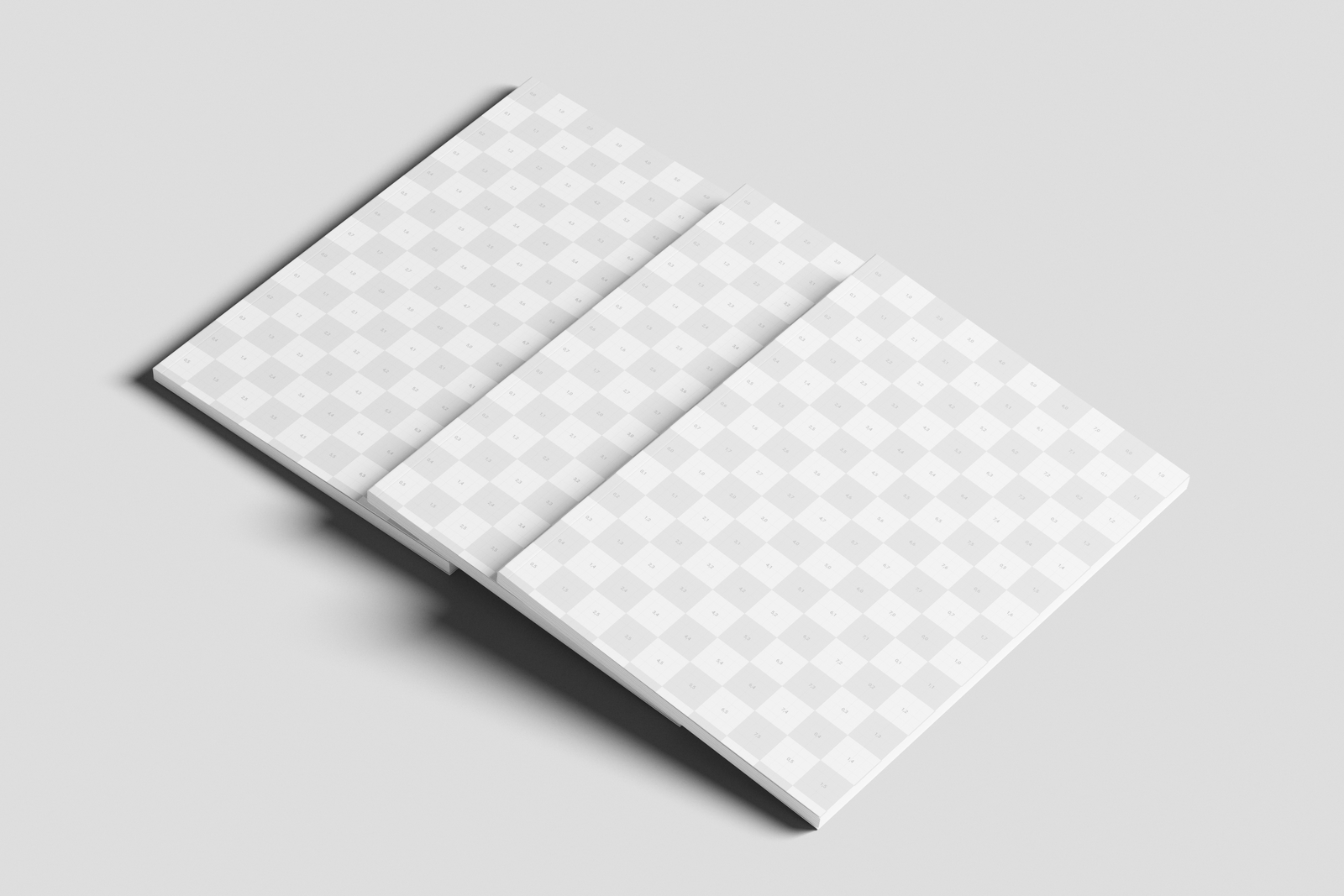 EU Magazine Mockup Stacked