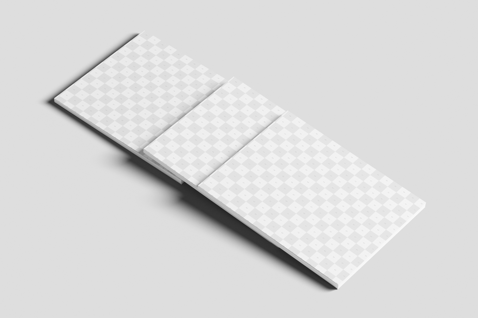 US Letter Landscape Publishing Magazine Mockup