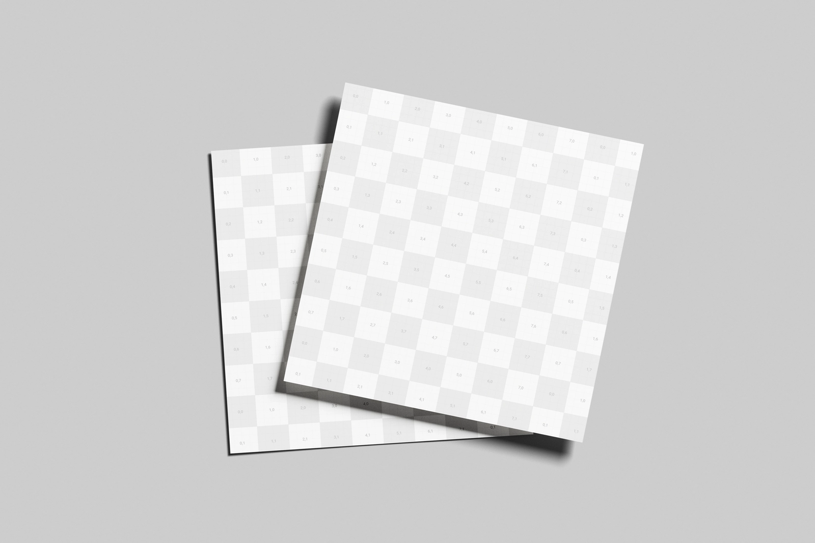 Free Square Poster Mockup