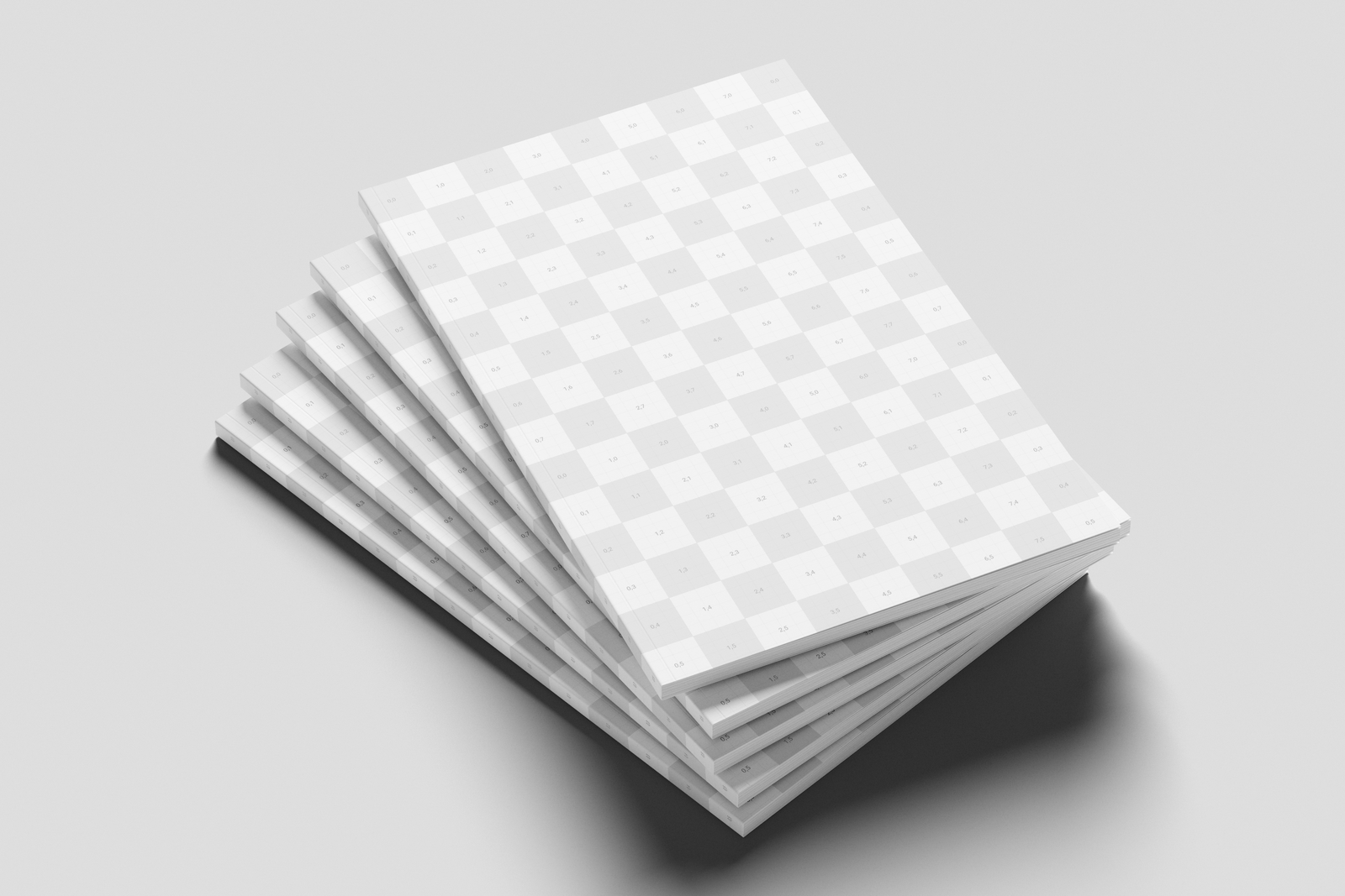 Free 11×17 Magazine Mockup On Surface
