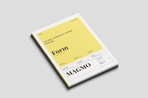 Free EU Magazine Mockup Perspective View