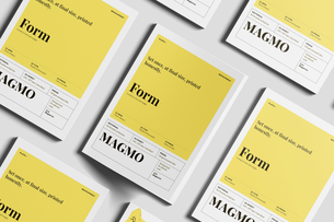 Free EU Magazine Mockup Minimal Background