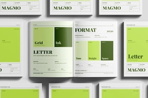 Free US Letter Editorial Magazine Mockup
