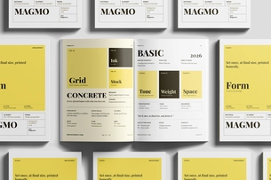 A4 EU Magazine Mockup