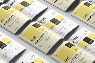 Free EU Magazine Mockup Open