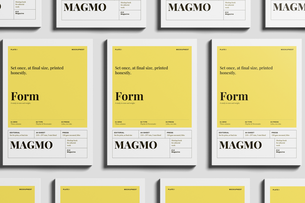 Free EU Magazine Mockup On Flat Surface