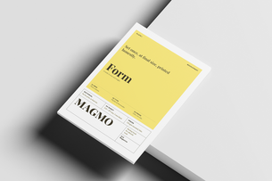 Free EU Magazine Mockup On Ledge